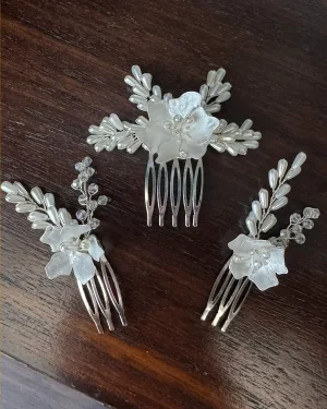 Peine de Novia con Perlas Carmen Delicado y Sofisticado